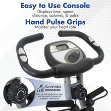 
                        
                          Load image into Gallery viewer, Exercise Bike Stationary Bike Foldable Magnetic Upright Recumbent Portable Fitness Cycle - JOY2ESpree
                        
                      