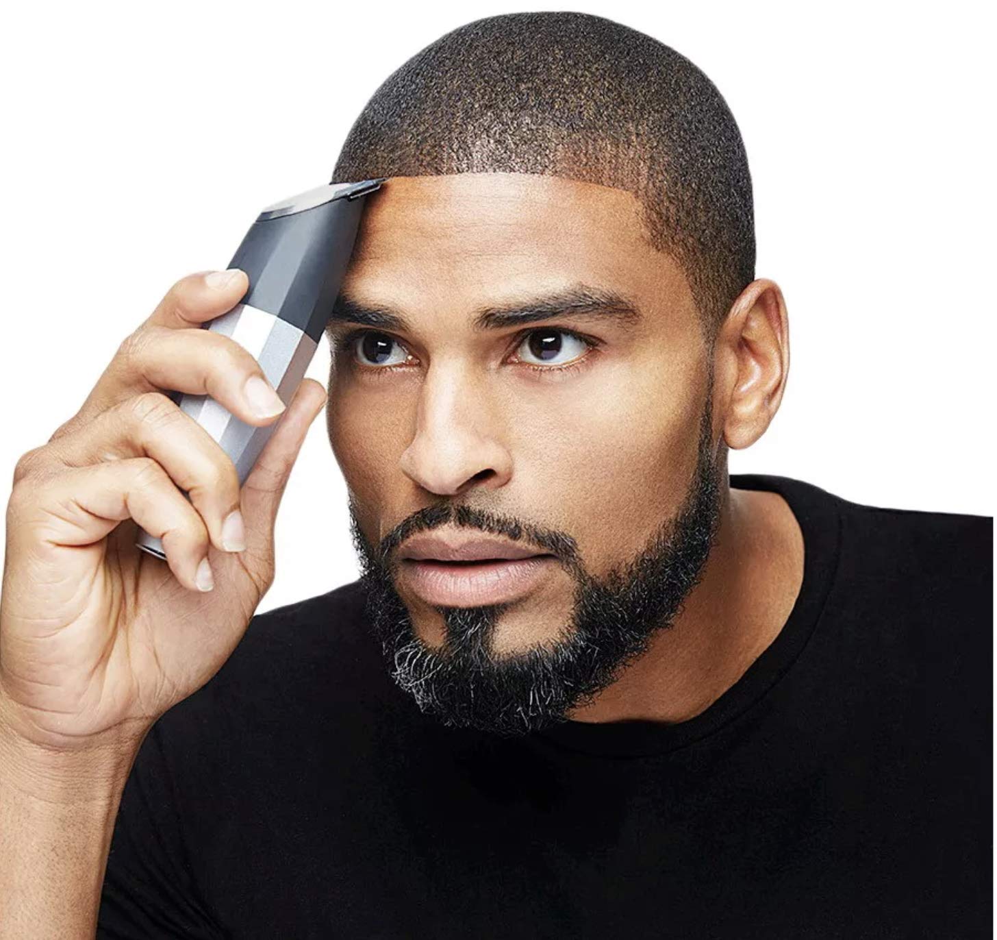 Beard Trimmer by Bevel - Clippers for Men, Cordless, Rechargeable, Tool-free Zero Gap Dial, High Power