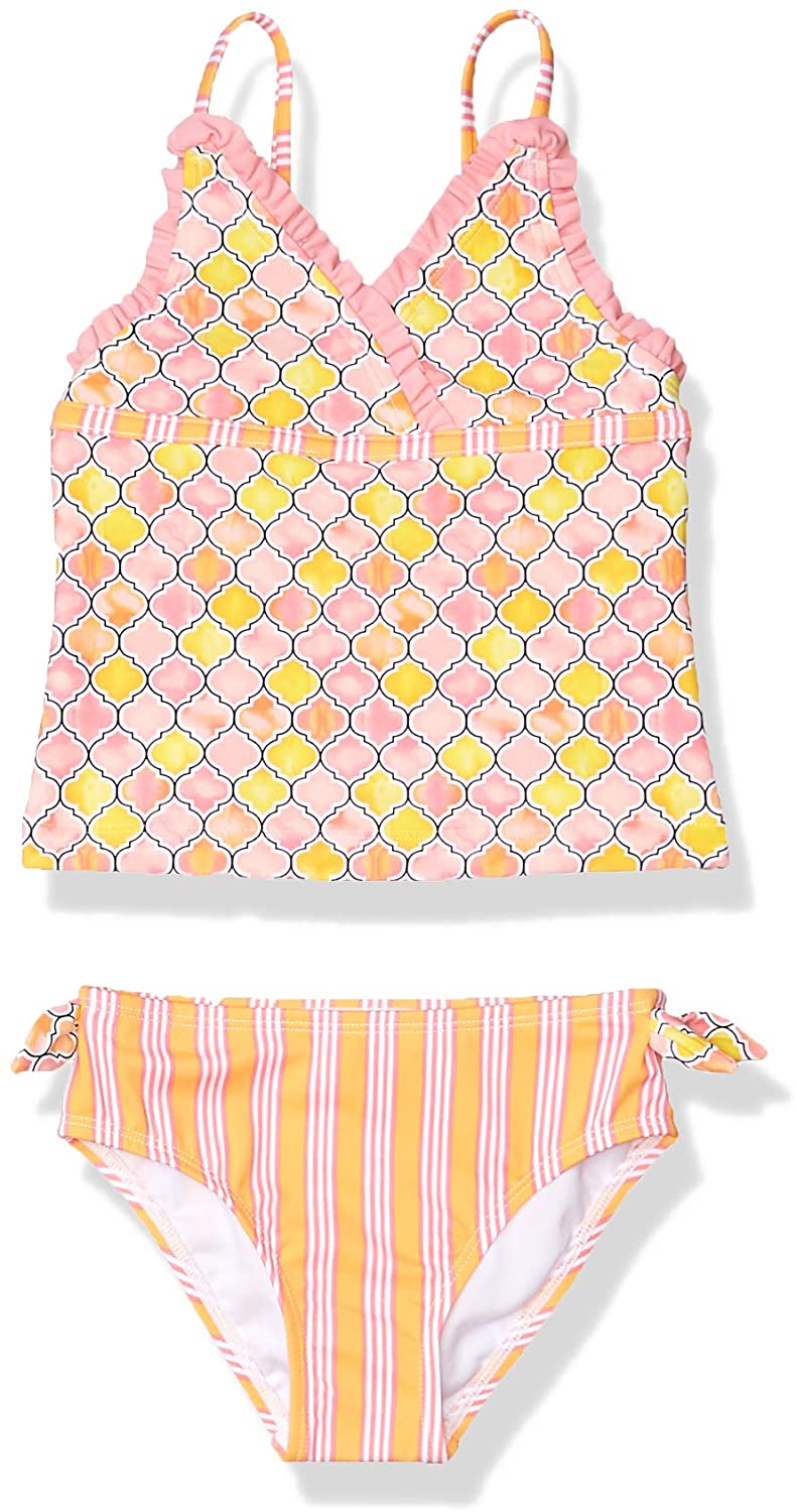Tommy Bahama Girls' Two-Piece Bikini Swimsuit Bathing Suit