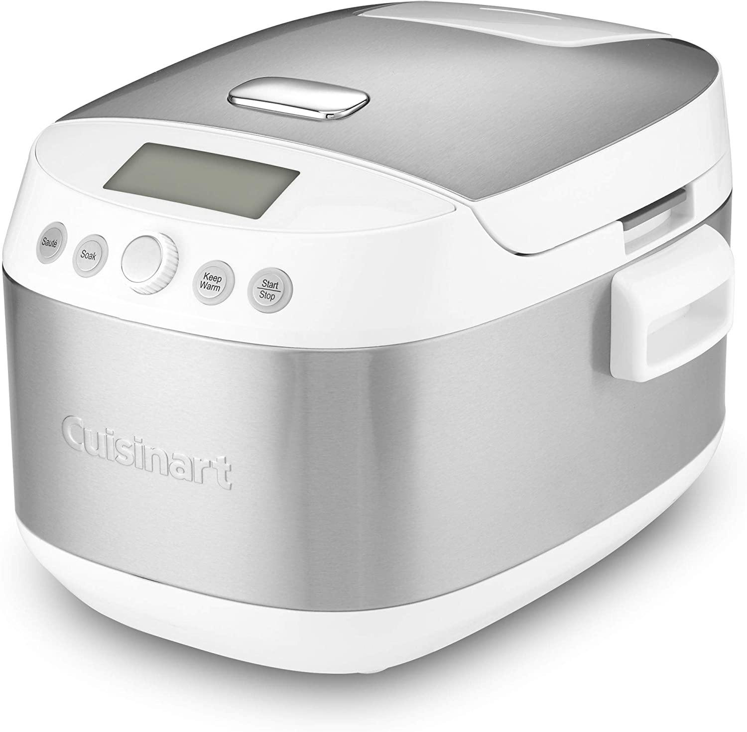 Cuisinart CRC-400 Rice Cooker, 4-Cup, Silver - JOY2ESpree