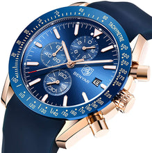 
                        
                          Muat gambar ke penampil Galeri, BENYAR Chronograph Mens Watch Quartz Movement 30M Waterproof | Leather Watch Strap
                        
                      