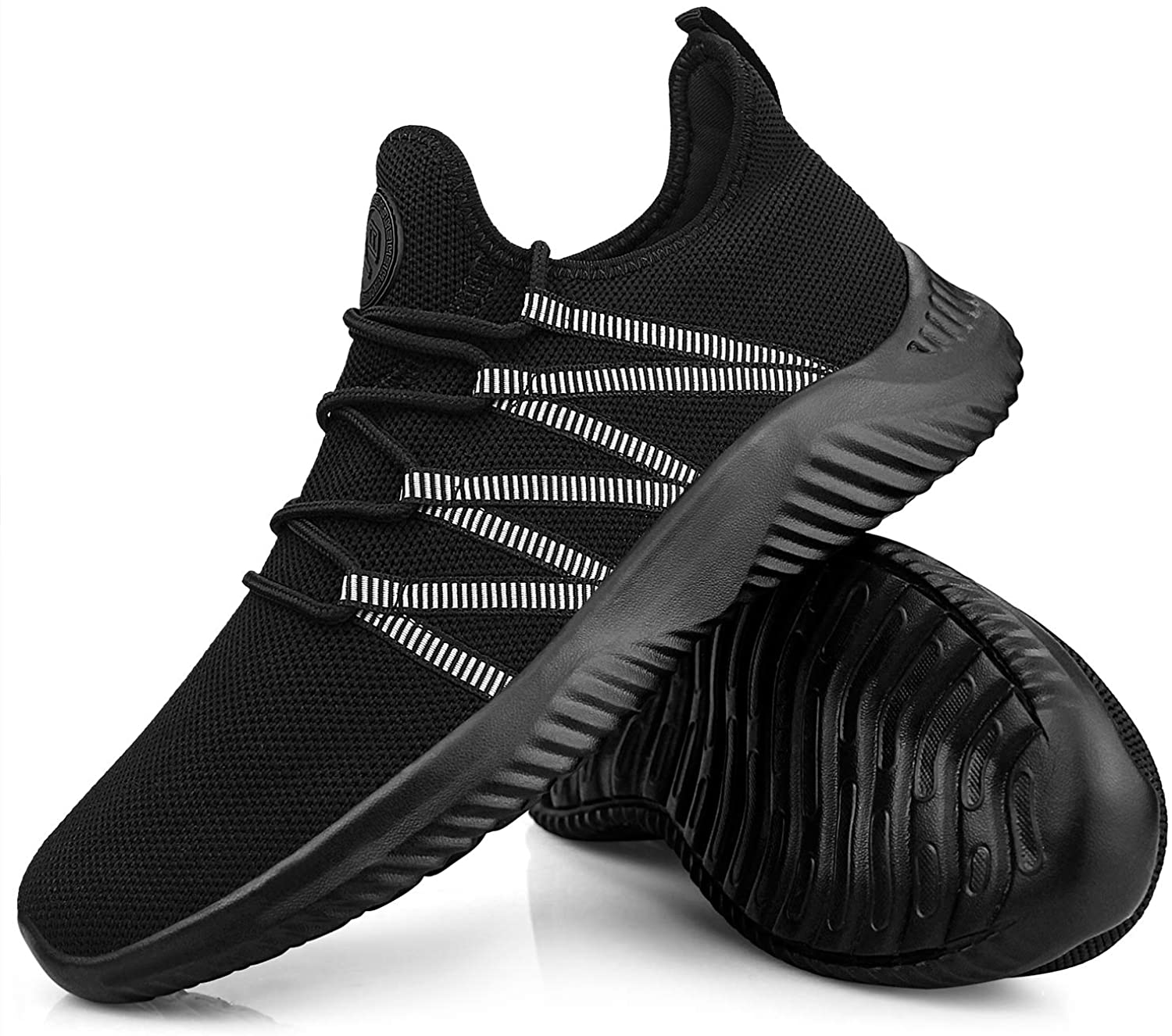 Feethit Mens Slip On Running Shoes Breathable Lightweight Comfortable Fashion Non Slip Sneakers for Men
