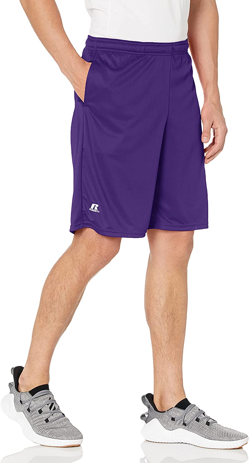 Russell Athletic Men's Standard Dri-Power Performance Short with Pockets