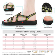 
                        
                          Muat gambar ke penampil Galeri, MEGNYA Women's Comfortable Walking Sandals with Arch Support Waterproof for Walking/Hiking/Travel/Wedding/Water Spot/Beach
                        
                      