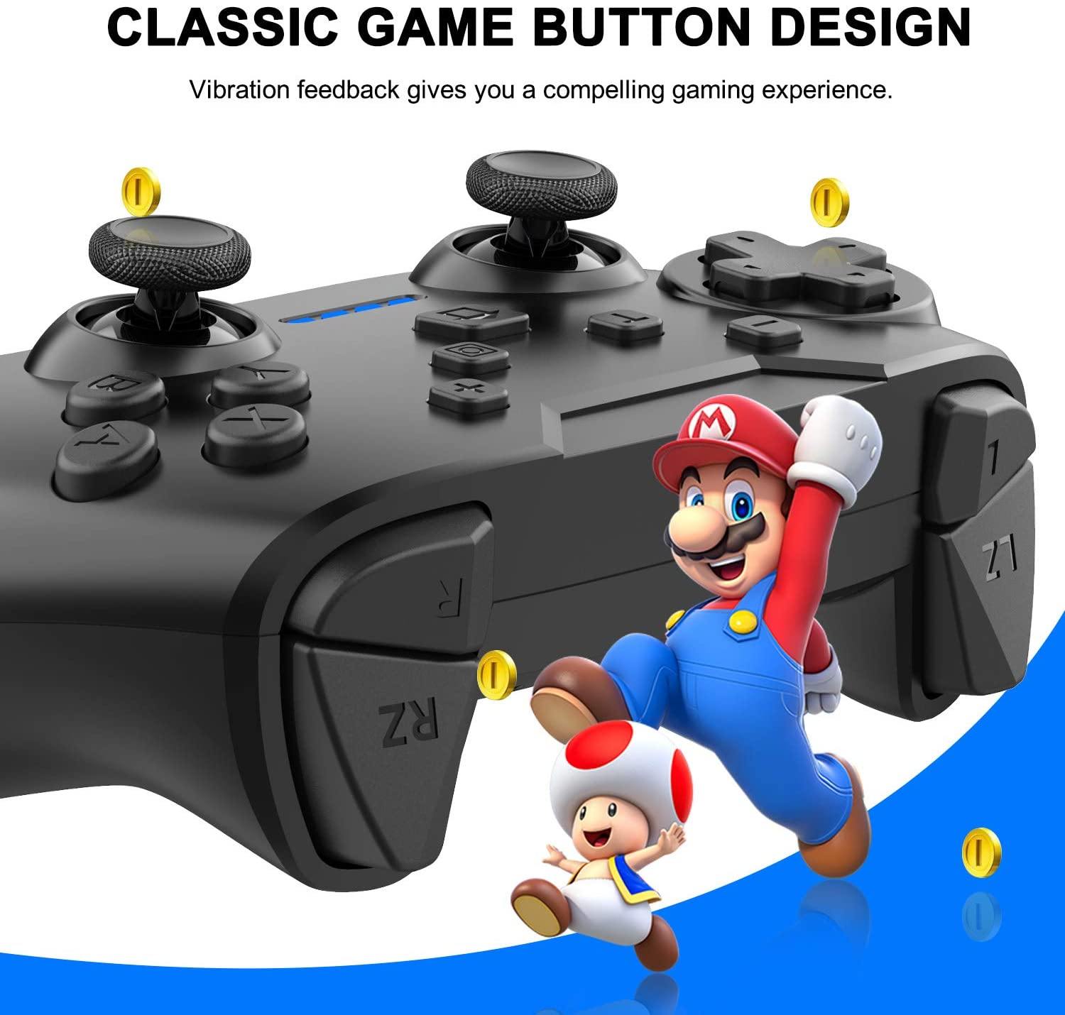 iHosok Wireless Pro Controller for Nintendo Switch/Switch Lite Console & PC - JOY2ESpree