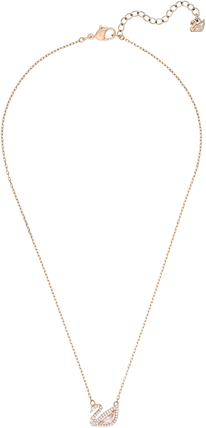 SWAROVSKI Women's Dazzling Swan Crystal Jewelry Collection, Rose-Gold Finish - JOY2ESpree