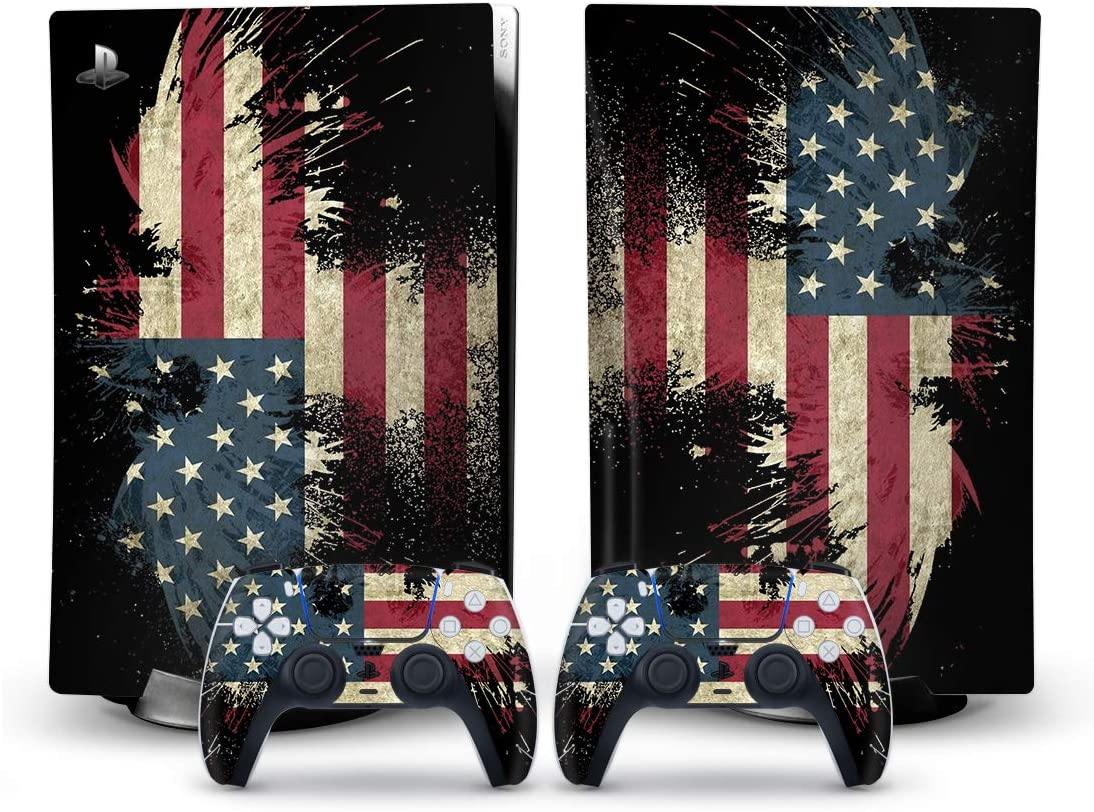 Mmoptop PS5 Skin Venom for Playstation 5 Disc Edition with Console and Dualsense Controller Full Set - JOY2ESpree
