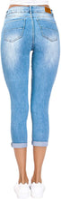 
                        
                          गैलरी व्यूवर में इमेज लोड करें, Resfeber Women's Ripped Boyfriend Jeans Cute Distressed Jeans Stretch Skinny Jeans with Hole
                        
                      