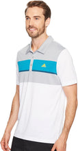 
                        
                          Load image into Gallery viewer, adidas Golf Men's Climacool Engineered Block Polo - JOY2ESpree
                        
                      