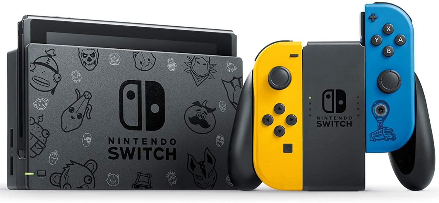 Nintendo Switch with Neon Blue and Neon Red Joy-Con - JOY2ESpree
