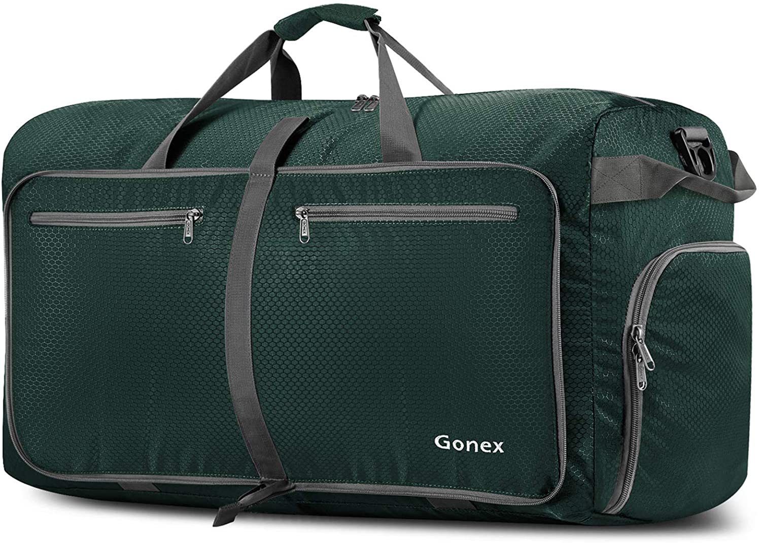 Gonex 150L Travel Duffel Bag Foldable Extra Large Duffle Bag XL Heavy Duty for Men Women for Luggage Shopping Gray