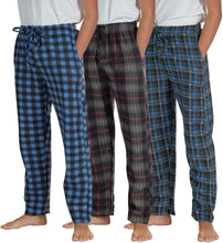 
                        
                          गैलरी व्यूवर में इमेज लोड करें, Real Essentials 3 Pack Boys Pajama Pants Super Soft Fleece PJ Lounge Bottoms for Kids - JOY2ESpree
                        
                      