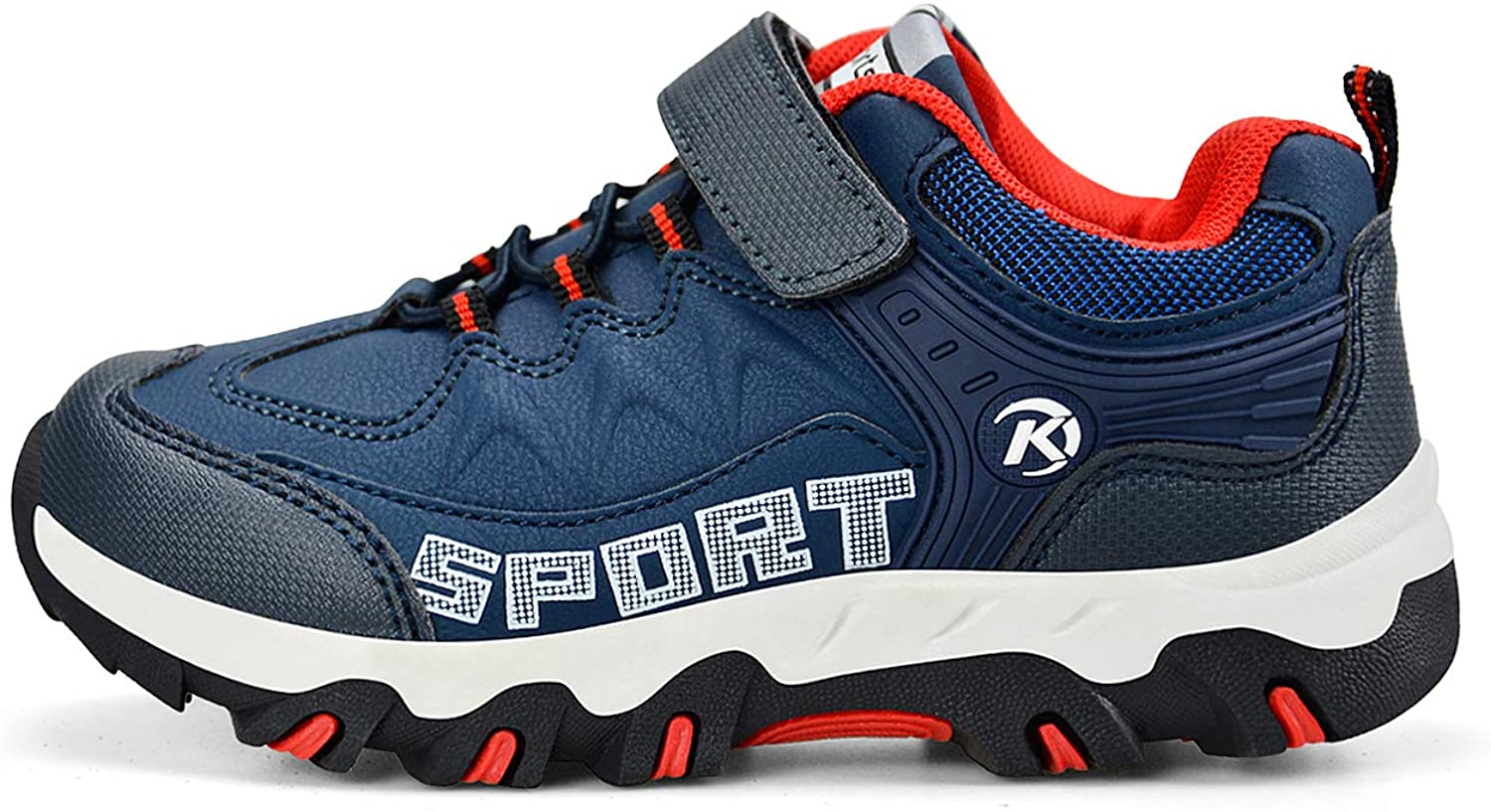 Biacolum Boys Girls Shoes Outdoor Hiking Waterproof Kids Sneaker