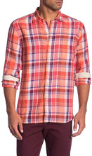 
                        
                          Load image into Gallery viewer, Tommy Bahama Long Sleeve Vero Beach Madras Linen Camp Shirt
                        
                      