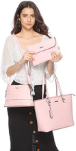
                        
                          Load image into Gallery viewer, Women Fashion Handbags Wallet Tote Bag Shoulder Bag Top Handle Satchel Purse Set 4pcs
                        
                      