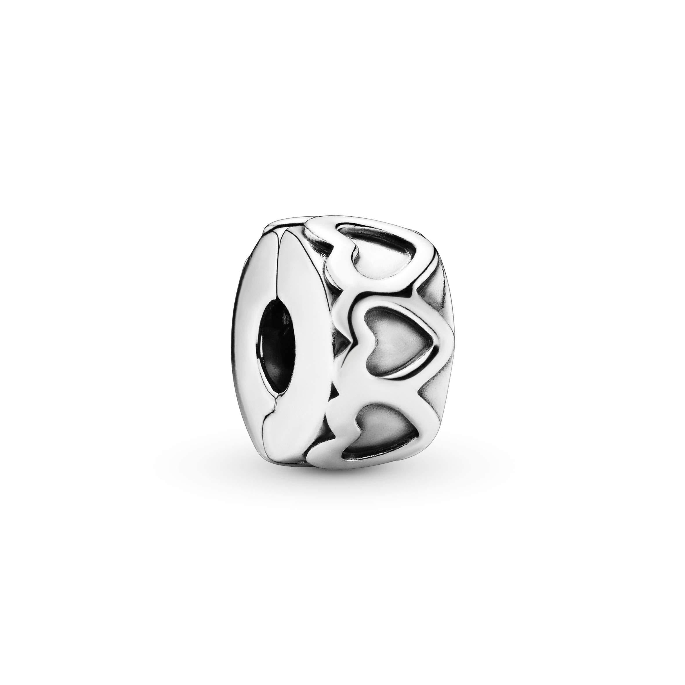 Pandora Jewelry Row of Hearts Sterling Silver Charm - JOY2ESpree