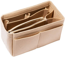 
                        
                          Load image into Gallery viewer, HEALTHLOVE Felt Insert Bag Organizer Purse Organizer Include Zipper Purse for Handbag Choice 3 Size
                        
                      