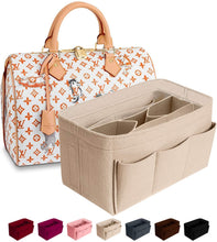 
                        
                          將圖片載入圖庫檢視器 Purse Organizer Insert Felt Bag Organizer Handbag Organizer Insert for Tote fits LV Speedy Neverfull Longchamp, Grey, Medium (Medium, Pink)
                        
                      