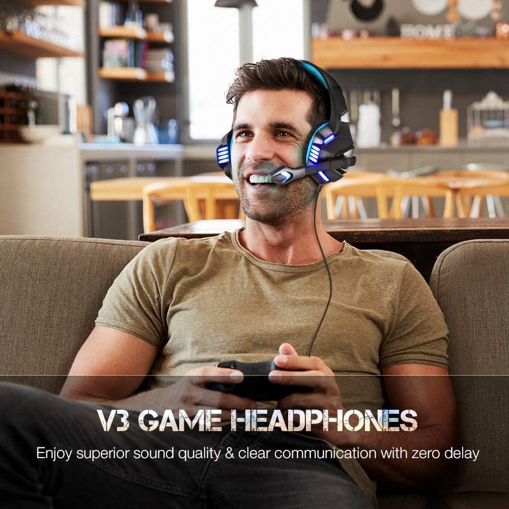 Micolindun Gaming Headset for Xbox One, PS4, PC - JOY2ESpree