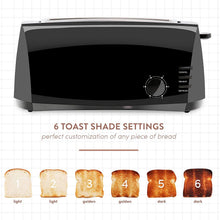 
                        
                          Muat gambar ke penampil Galeri, Elite Gourmet ECT-4829 Maxi-Matic 4 Slice Long Toaster 6 Toast Settings - JOY2ESpree
                        
                      