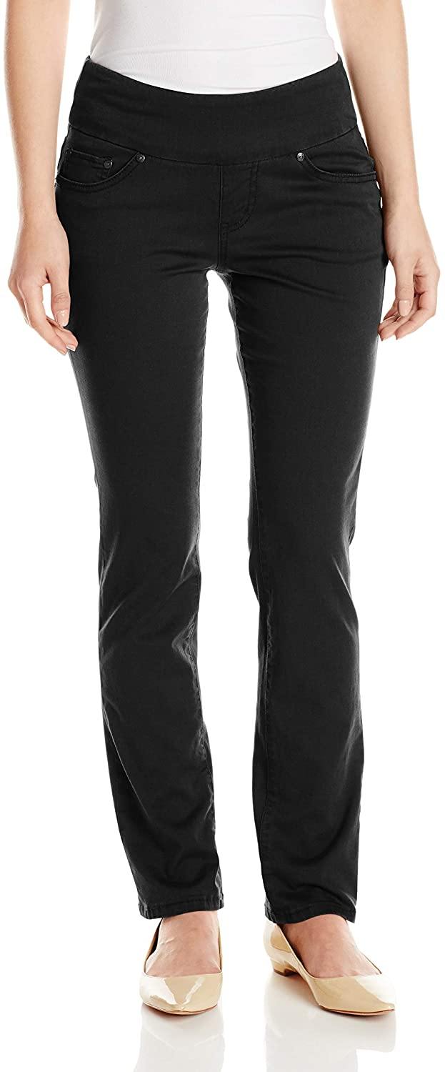 Jag Jeans Women's Petite Peri Pull on Straight Leg Pant