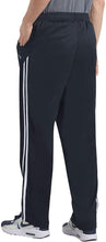 
                        
                          गैलरी व्यूवर में इमेज लोड करें, Duuluup Mens Jogger Sweatpants with Pockets Open Bottom Elastic Waist Workout Pants for Training Track Running - JOY2ESpree
                        
                      