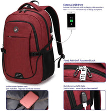 
                        
                          將圖片載入圖庫檢視器 SHRRADOO Durable Anti Theft Laptop Backpack Travel Backpacks Bookbag
                        
                      