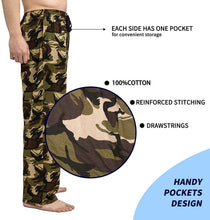 
                        
                          Muat gambar ke penampil Galeri, Bintangor Men's Sleep Pajama Pants 100% Cotton Knit Elastic Waistband Lounge Wear Long
                        
                      