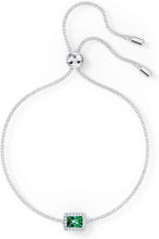 
                        
                          將圖片載入圖庫檢視器 SWAROVSKI Women's Angelic Rectangular Jewelry Collection, Rhodium Finish, Green Crystals, Clear Crystals - JOY2ESpree
                        
                      