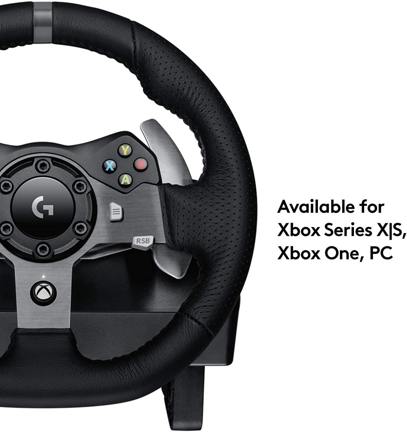 Logitech Dual-Motor Feedback Driving Force G29 Gaming Racing Wheel with Responsive Pedals for PlayStation 5, PlayStation 4 and PlayStation 3 - Black - JOY2ESpree