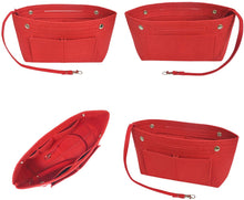 
                        
                          Muat gambar ke penampil Galeri, YIICOOLY Felt Tote Handbag Purse Organizer Insert Divider Shaper Bag in Bag
                        
                      