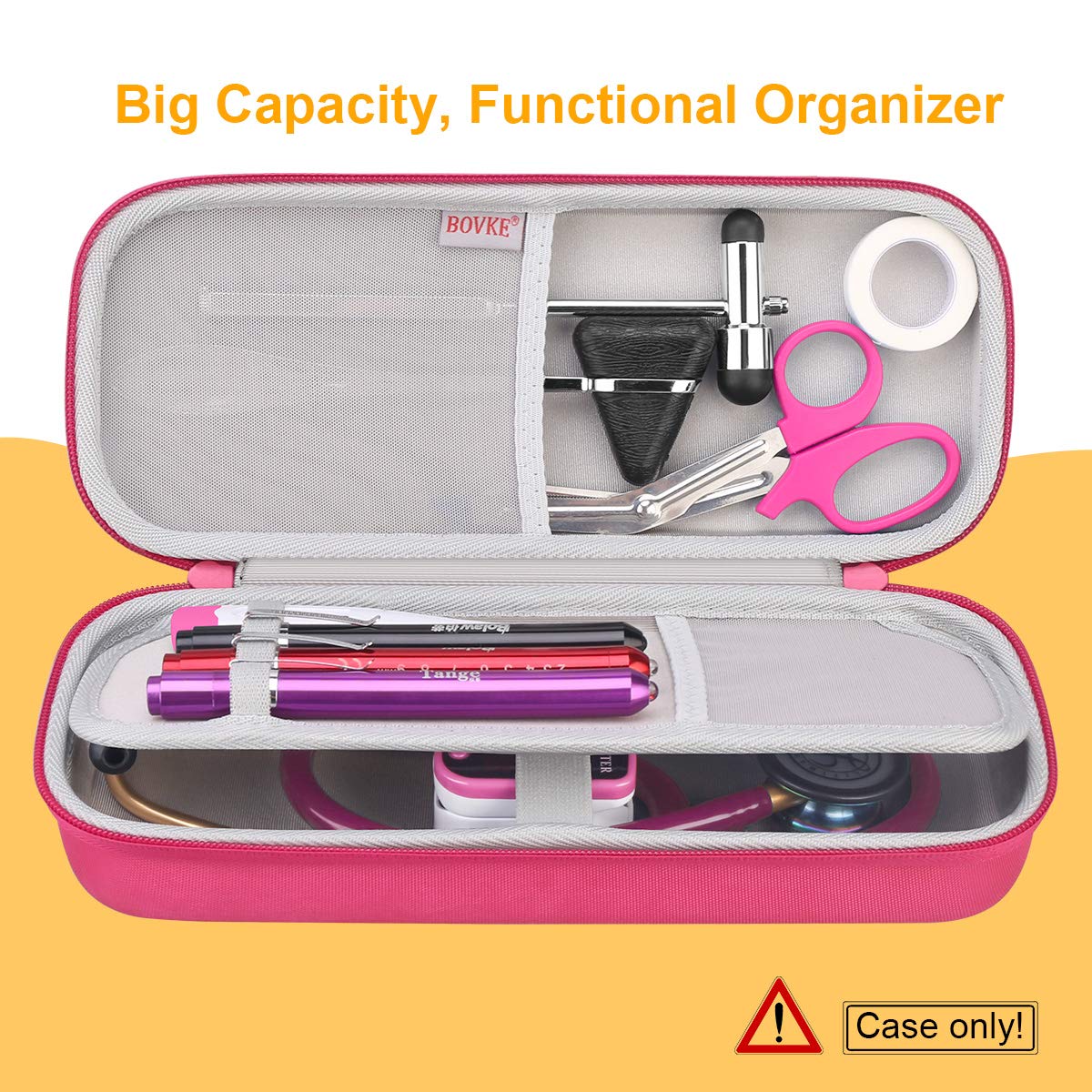 BOVKE Travel Case for 3M Littmann Classic III, Lightweight II S.E, Cardiology IV Diagnostic