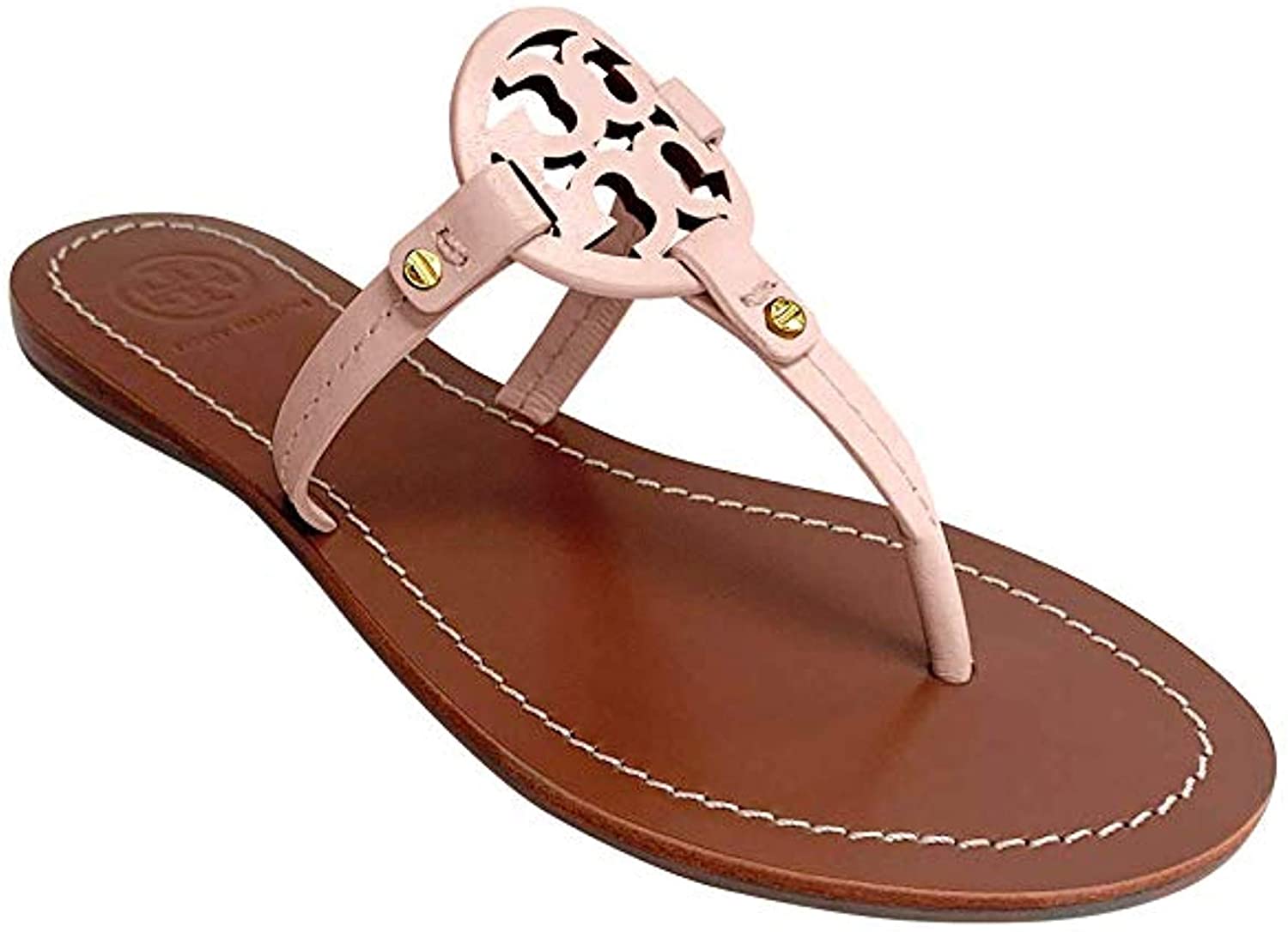 Tory Burch Mini Miller Women's Gabriel Sandal Leather Flat Thong