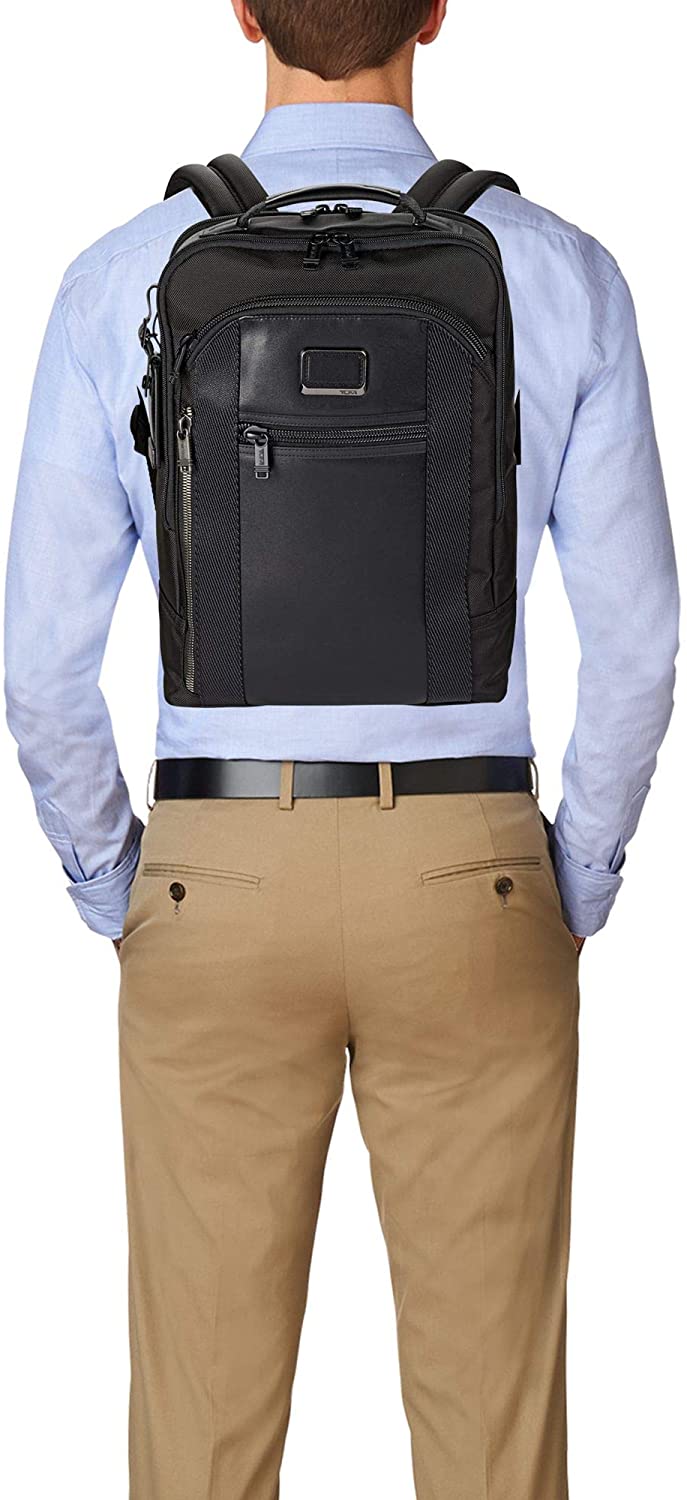 TUMI - Alpha Bravo Davis Laptop Backpack - 15 Inch Computer Bag for Men and Women - Black