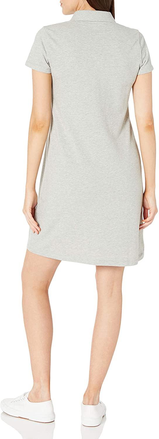Nautica Women's Easy Classic Short Sleeve Stretch Cotton Polo Dress - JOY2ESpree