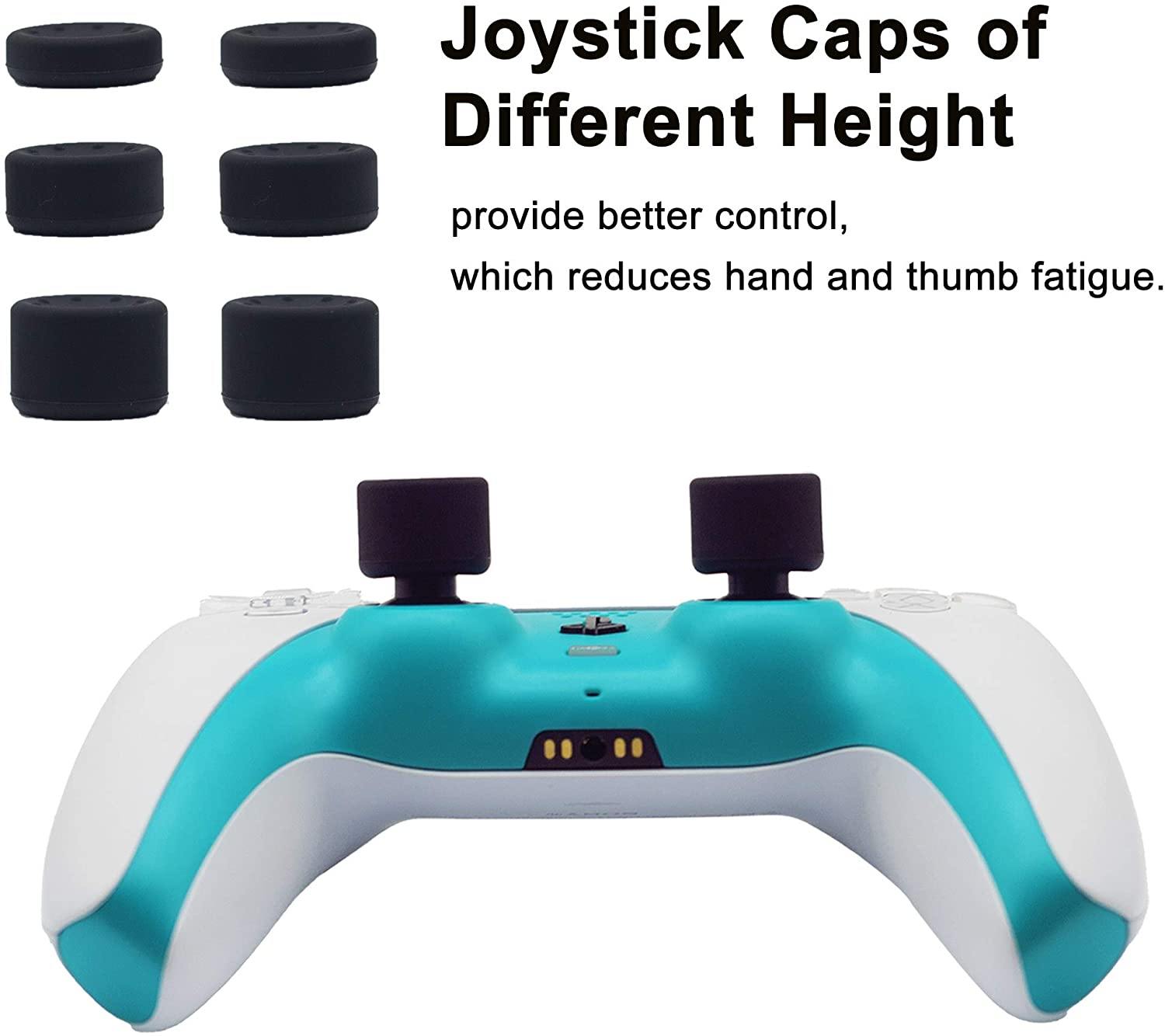 Decorative Shell Case Cover Skin Replacement Set for PS5 Wireless Controller - JOY2ESpree