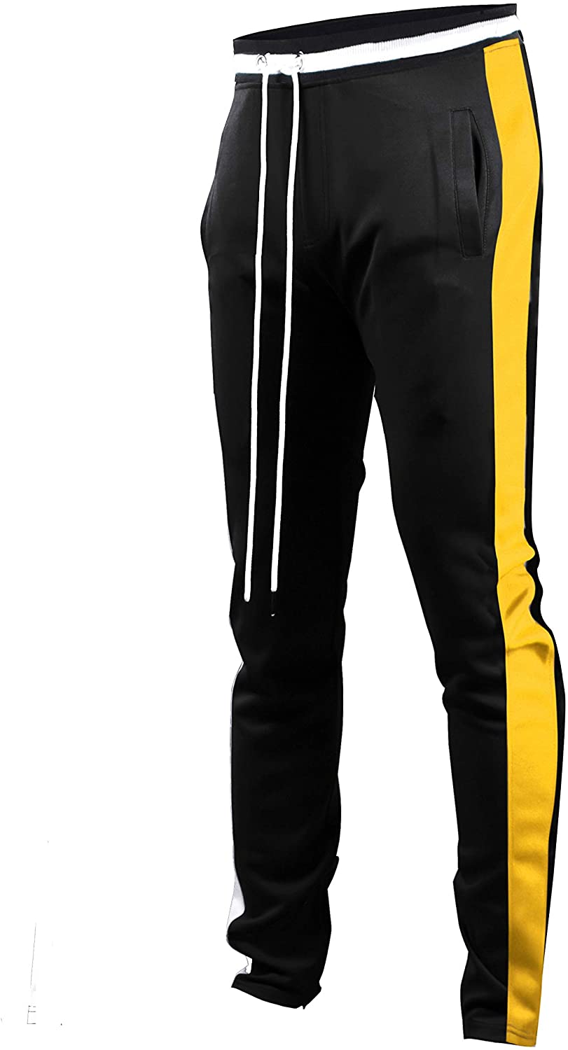 Screenshotbrand Mens Hip Hop Premium Slim Fit Track Pants