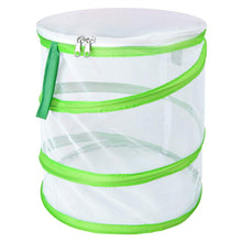 
                        
                          Muat gambar ke penampil Galeri, Alezywels Butterfly Habitat Insect Cage - Round Pop Up Mesh Net 12 x 14 Inches Tall with Side and Top Windows - JOY2ESpree
                        
                      