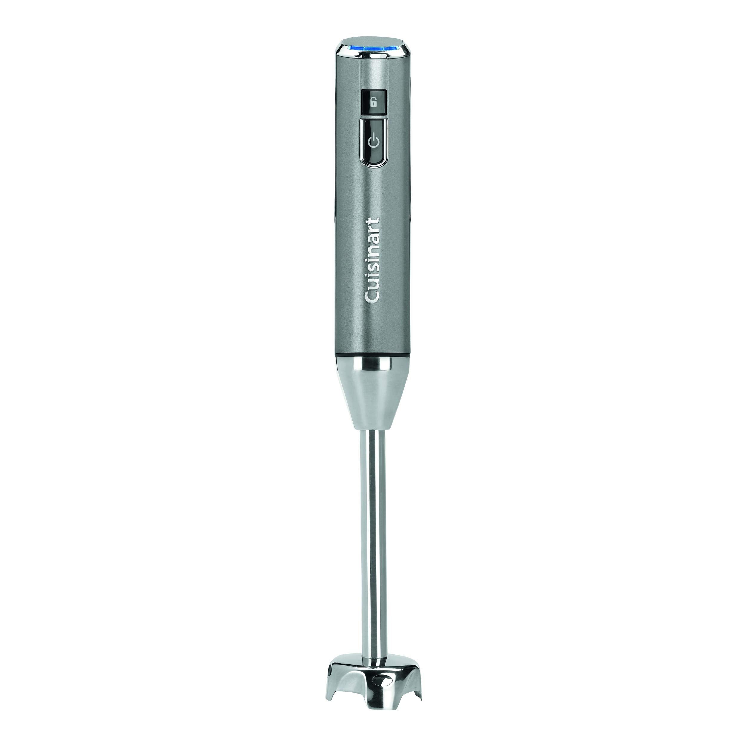 Cuisinart RHB-100 EvolutionX Cordless Rechargeable Hand Blender Gray/Black 2.4"(L) x 2.34"(W) x 16.28"(H) - JOY2ESpree
