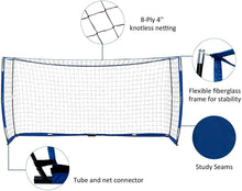 
                        
                          Muat gambar ke penampil Galeri, Pinty 12x6ft Soccer Goal, Knotless Kids' Soccer Net with 12pcs Soccer Cones Set in Multi Colors, Easy Setup Steel Poles and Portable Design - JOY2ESpree
                        
                      