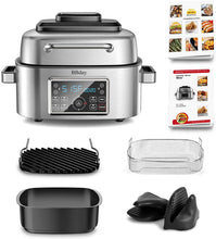 
                        
                          將圖片載入圖庫檢視器 BBday 6.5 QT Air Fryer,10-in-1 Smokeless Indoor Electric Grill with Air Fryer,Roast,Bake and Dehydrate - JOY2ESpree
                        
                      