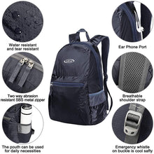 
                        
                          Muat gambar ke penampil Galeri, G4Free Ultra Lightweight Packable Backpack Travel Hiking Daypack Handy Foldable Water Resistant Camping Outdoor Backpack - JOY2ESpree
                        
                      