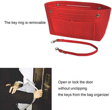 
                        
                          Muat gambar ke penampil Galeri, YIICOOLY Felt Tote Handbag Purse Organizer Insert Divider Shaper Bag in Bag
                        
                      