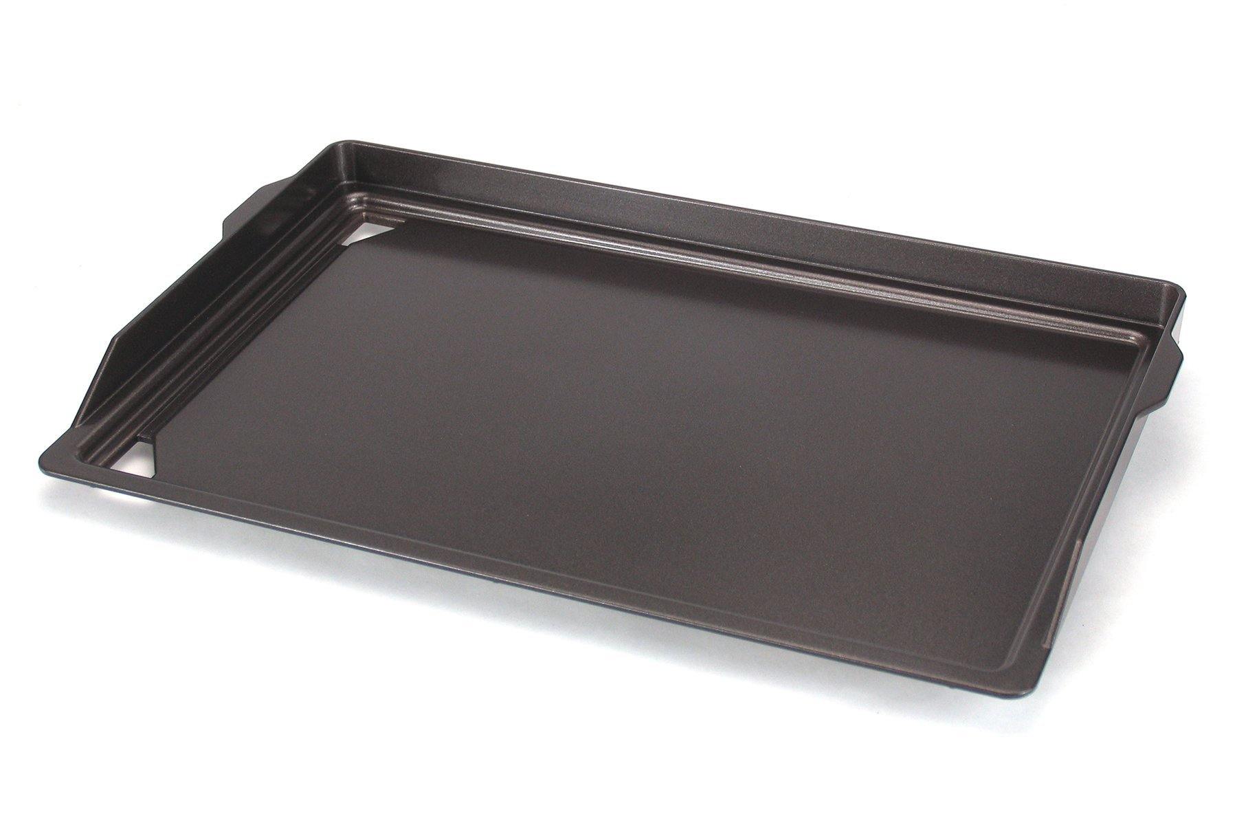 Chef's Choice G880000 Nonstick Griddle Plate Fits Chef'sChoice Electric Indoor Grill, Black, One Size, Gray - JOY2ESpree