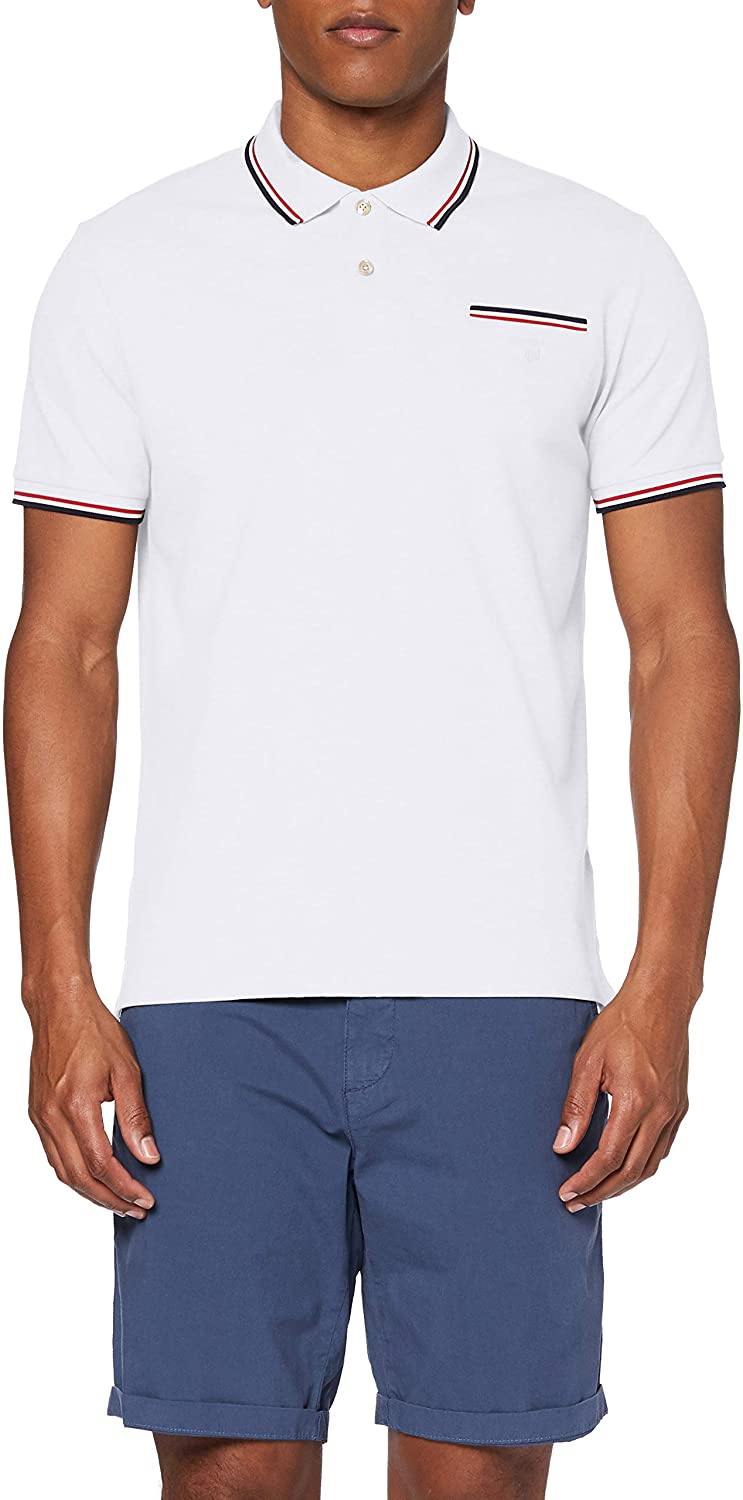 GANT Men's 3 Color Tipping Pique Short Sleeve Rugger (252161) - JOY2ESpree