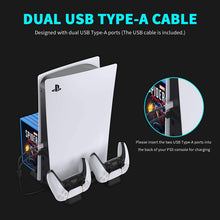 
                        
                          Muat gambar ke penampil Galeri, NexiGo PS5 Accessories Stand with Cooling Station for Playstation 5 Disc &amp; Digital Editions - JOY2ESpree
                        
                      