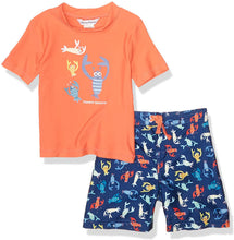 
                        
                          Load image into Gallery viewer, Tommy Bahama Boys' Rashguard and Trunks Swimsuit Set
                        
                      
