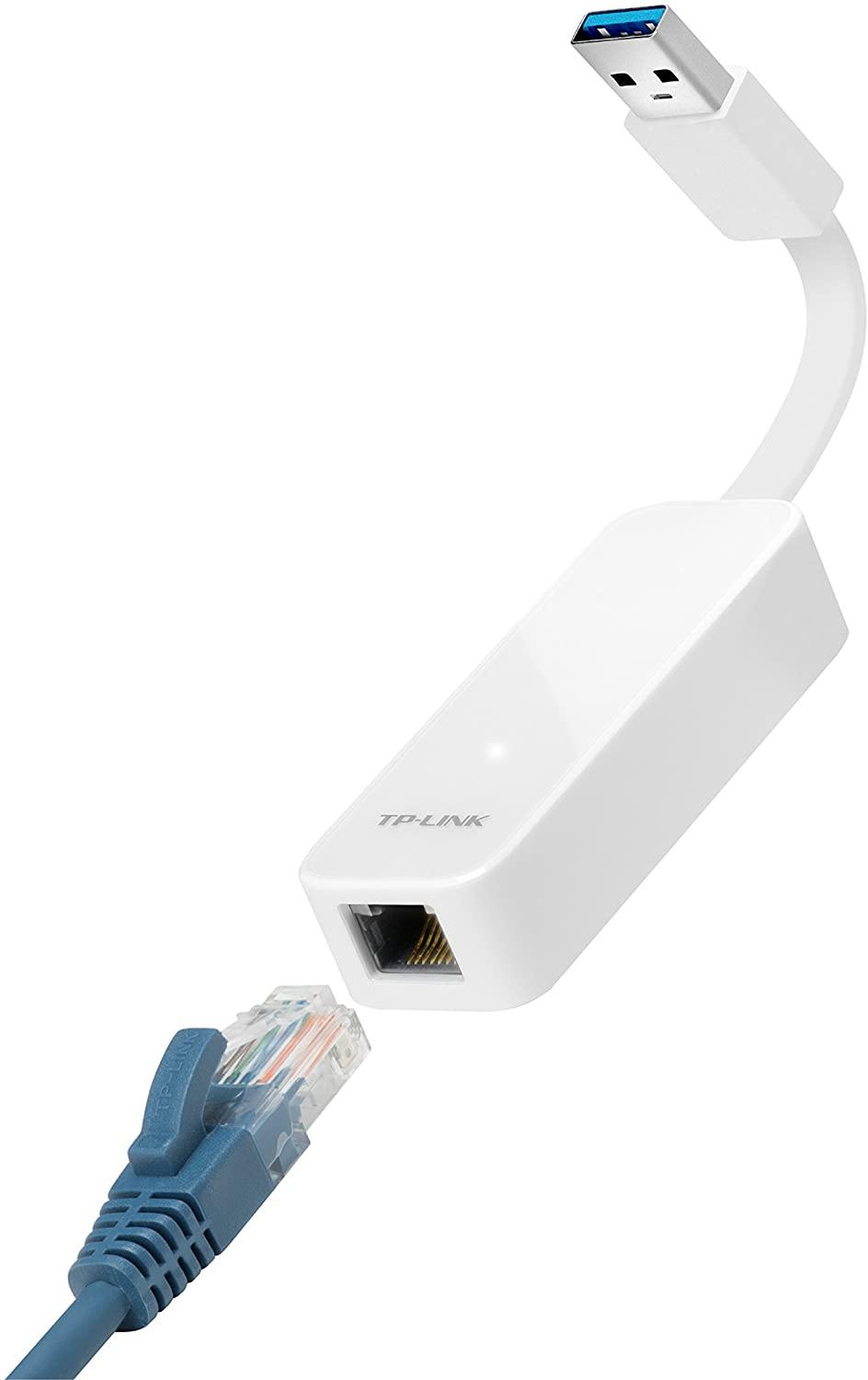 TP-Link USB to Ethernet Adapter (UE305), Foldable USB 3.0 to Gigabit Ethernet LAN Network Adapter, Supports Windows,Linux, Apple MacBook, Surface - JOY2ESpree