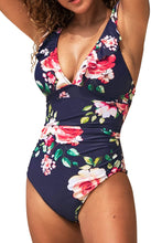 
                        
                          Muat gambar ke penampil Galeri, CUPSHE Women's V Neck One Piece Swimsuit Ruffled Lace Up Monokini
                        
                      