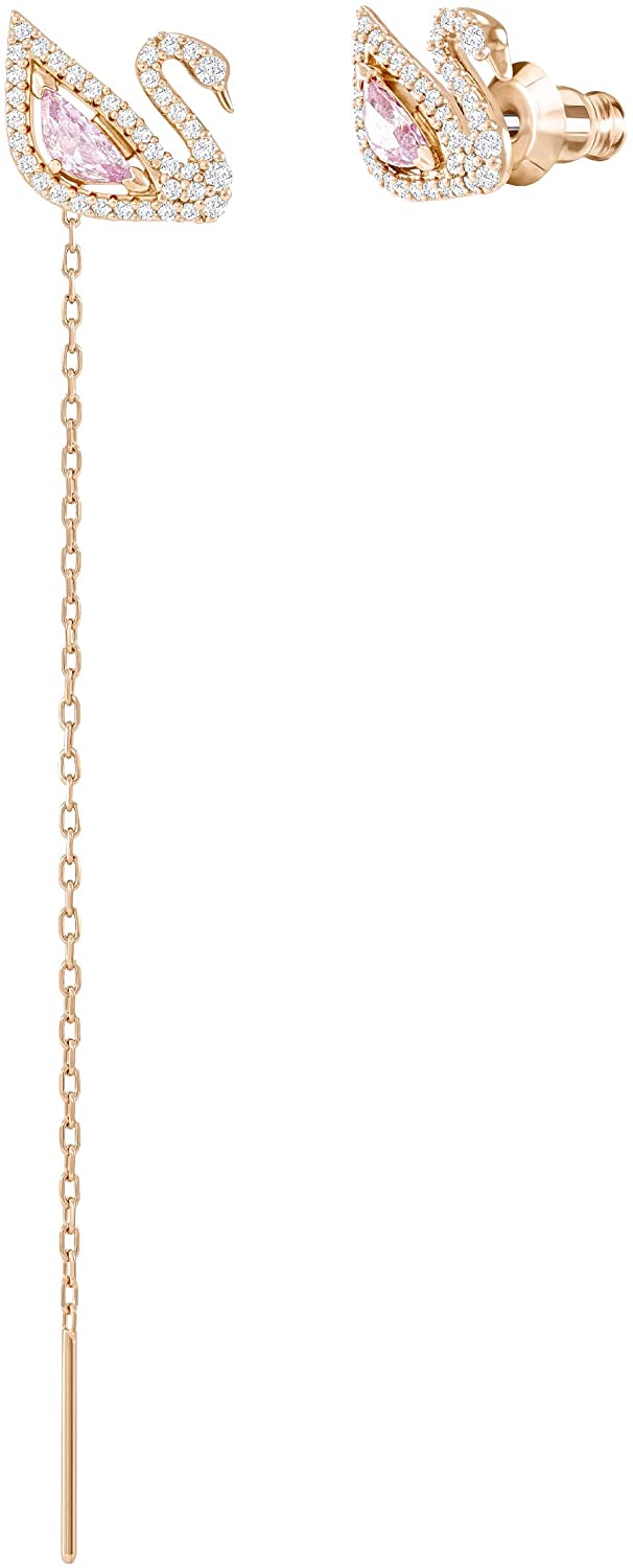 SWAROVSKI Women's Dazzling Swan Crystal Jewelry Collection, Rose-Gold Finish - JOY2ESpree